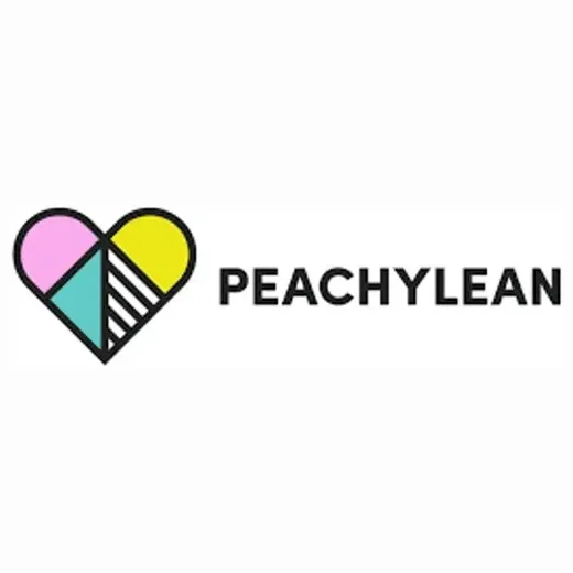 peachylean brand logo for peachylean.com