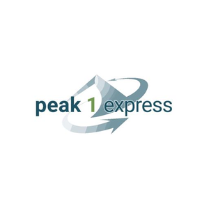 Peak 1 Express brand logo for mountainshuttle.com