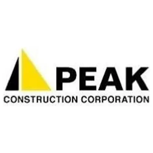 peakconstruction brand logo for peakconstruction.com