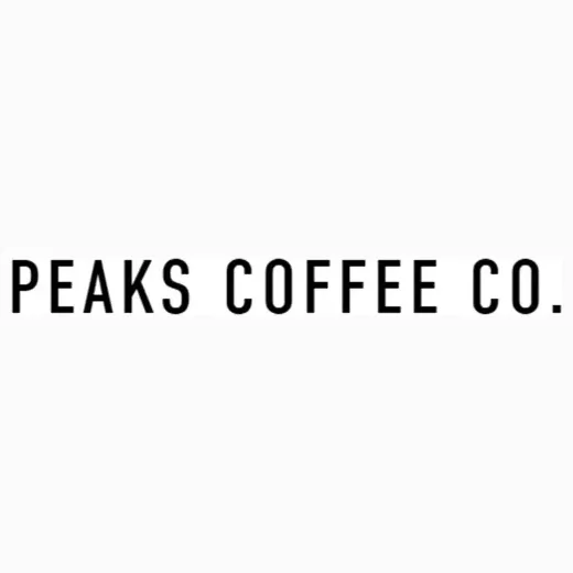 peakscoffeeco brand logo for peakscoffeeco.com