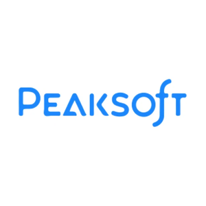 peaksoft brand logo for peaksoft.us