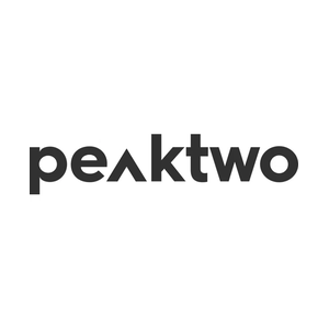 peaktwo brand logo for peaktwo.com