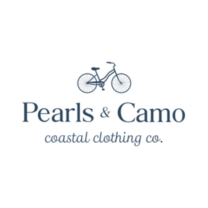 pearlsandcamo brand logo for pearlsandcamo.com