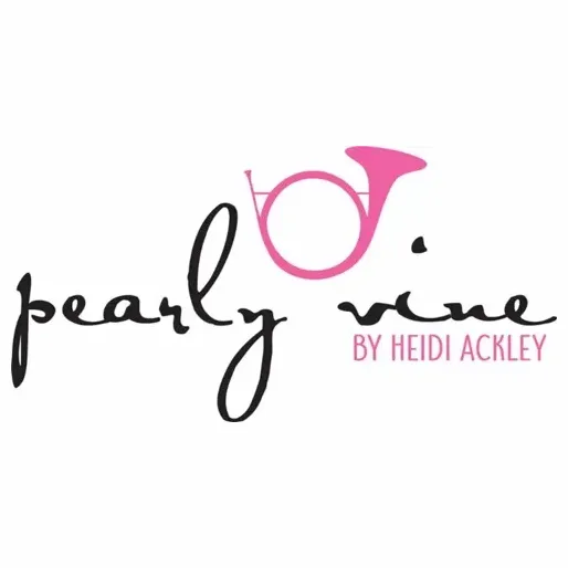 pearlyvine brand logo for pearlyvine.com