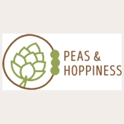 peasandhoppiness brand logo for peasandhoppiness.com