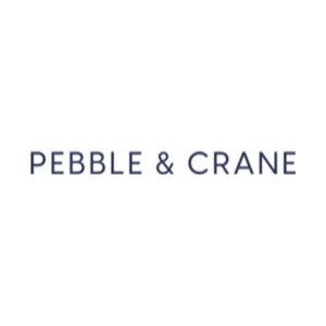 pebbleandcrane brand logo for pebbleandcrane.com