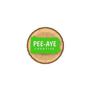 peeayecreative brand logo for peeayecreative.com