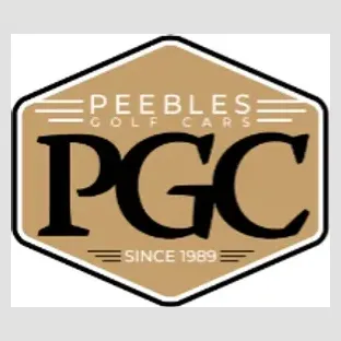 peeblesgolfcars brand logo for peeblesgolfcars.com
