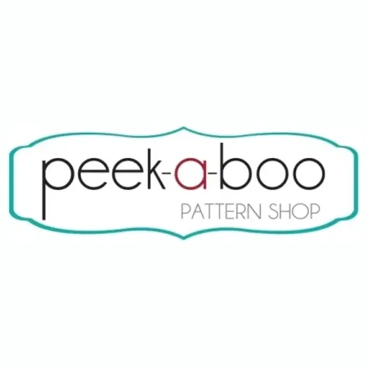 peekaboopatternshop brand logo for peekaboopatternshop.com