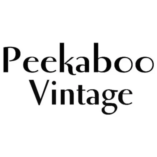 peekaboovintage brand logo for peekaboovintage.com
