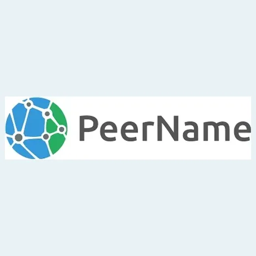 peername brand logo for peername.com