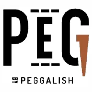 peggalish brand logo for peggalish.com
