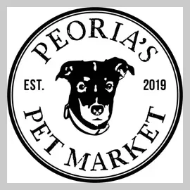 peoriaspetmarket brand logo for peoriaspetmarket.com