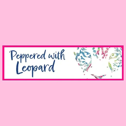 pepperedwithleopard brand logo for pepperedwithleopard.com