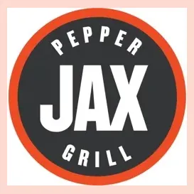 pepperjaxgrill brand logo for pepperjaxgrill.com