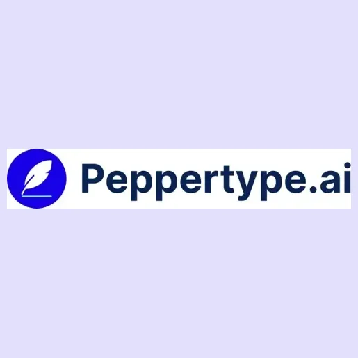 peppertype brand logo for peppertype.ai