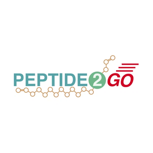 peptide2go brand logo for peptide2go.com