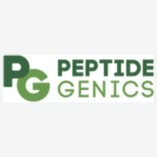 peptidegenics brand logo for peptidegenics.com