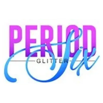 periodsixglitter brand logo for periodsixglitter.com