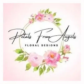 petalsfromangelsfloraldesigns brand logo for petalsfromangelsfloraldesigns.com