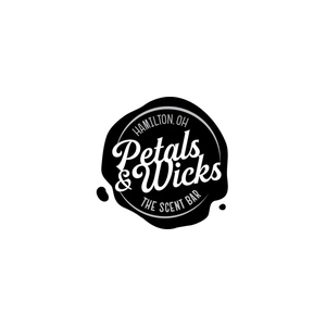 petalsnwicks brand logo for petalsnwicks.com