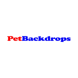 petbackdrops brand logo for petbackdrops.com