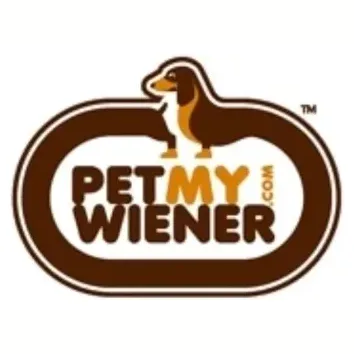 petmywiener brand logo for petmywiener.com