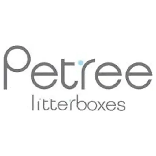 petreelitterboxes brand logo for petreelitterboxes.com