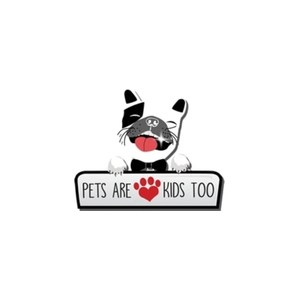 petsarekidstoo brand logo for petsarekidstoo.com