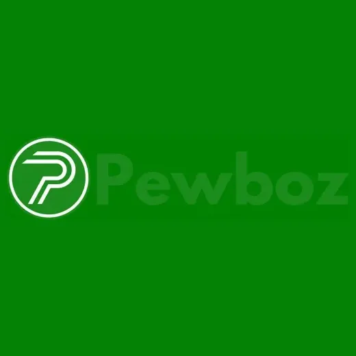 pewboz brand logo for pewboz.com