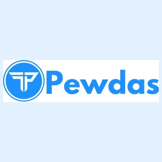 pewdas brand logo for pewdas.com