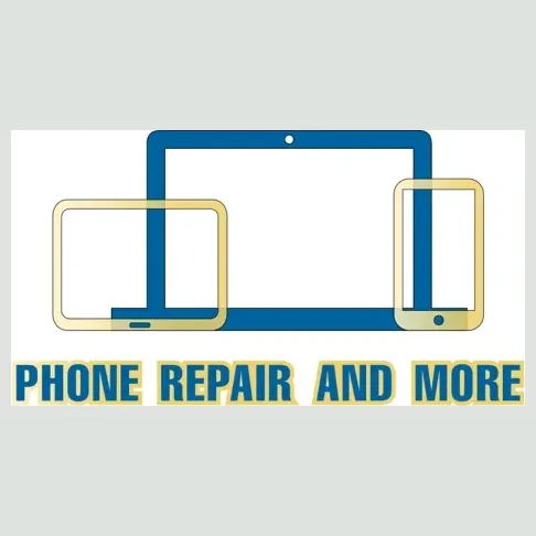 phonerepairandmore brand logo for phonerepairandmore.com