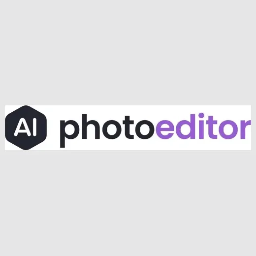 photoeditor brand logo for photoeditor.ai