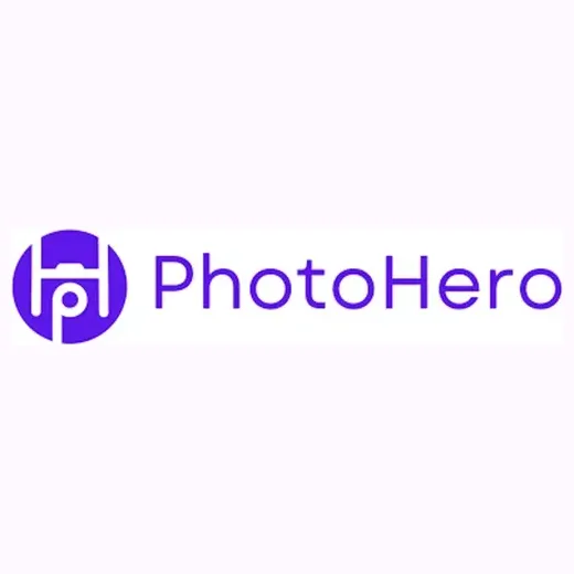 photohero brand logo for photohero.ai