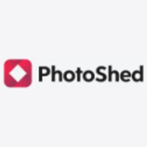 photoshed brand logo for photoshed.com