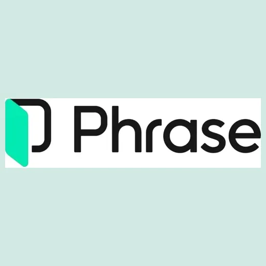 phrase brand logo for phrase.com