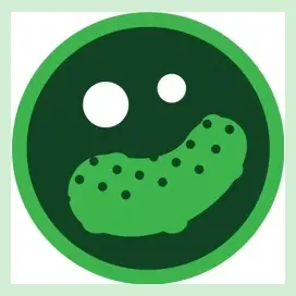 pickleskins brand logo for pickleskins.com