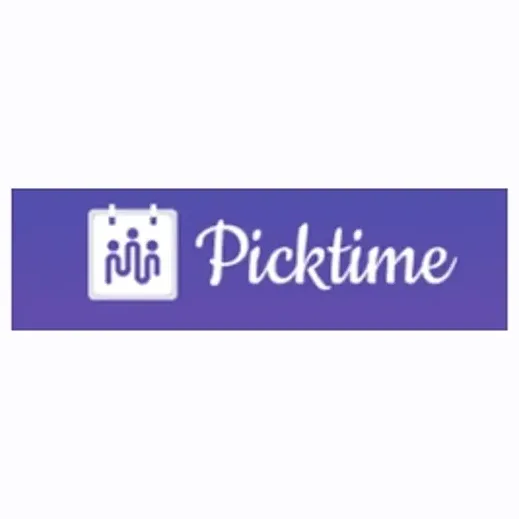 picktime brand logo for picktime.com