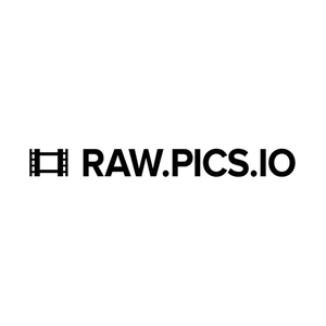 Pics brand logo for raw.pics.io