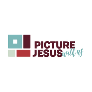 picturejesuswithus brand logo for picturejesuswithus.org