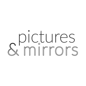 picturesandmirrors brand logo for picturesandmirrors.com