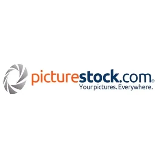 picturestock brand logo for picturestock.com