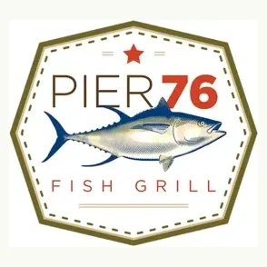 pier76fishgrill brand logo for pier76fishgrill.com