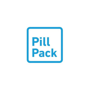 pillpack brand logo for pillpack.com