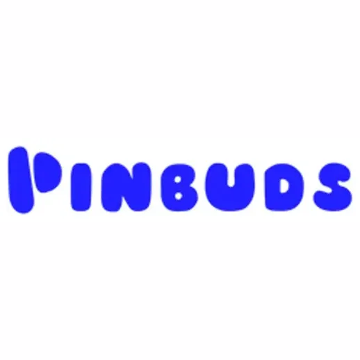 pinbuds brand logo for pinbuds.com
