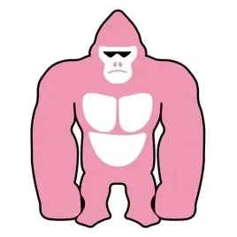 Myshopify brand logo for pink-gorilla-tees.myshopify.com