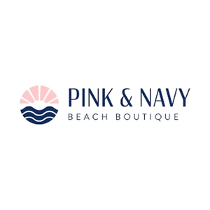 pinkandnavyboutique brand logo for pinkandnavyboutique.com