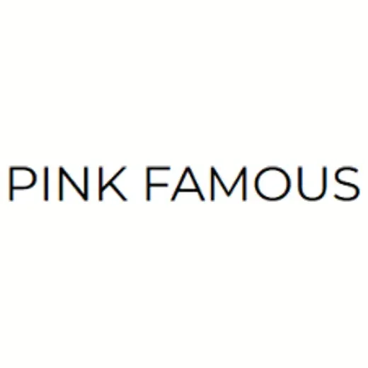 pinkfamous brand logo for pinkfamous.com