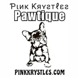 pinkkrystles brand logo for pinkkrystles.com