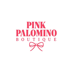 pinkpalominoboutique brand logo for pinkpalominoboutique.com